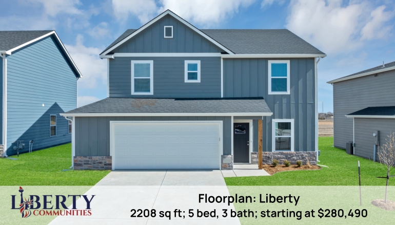 Liberty A front Liberty Communities